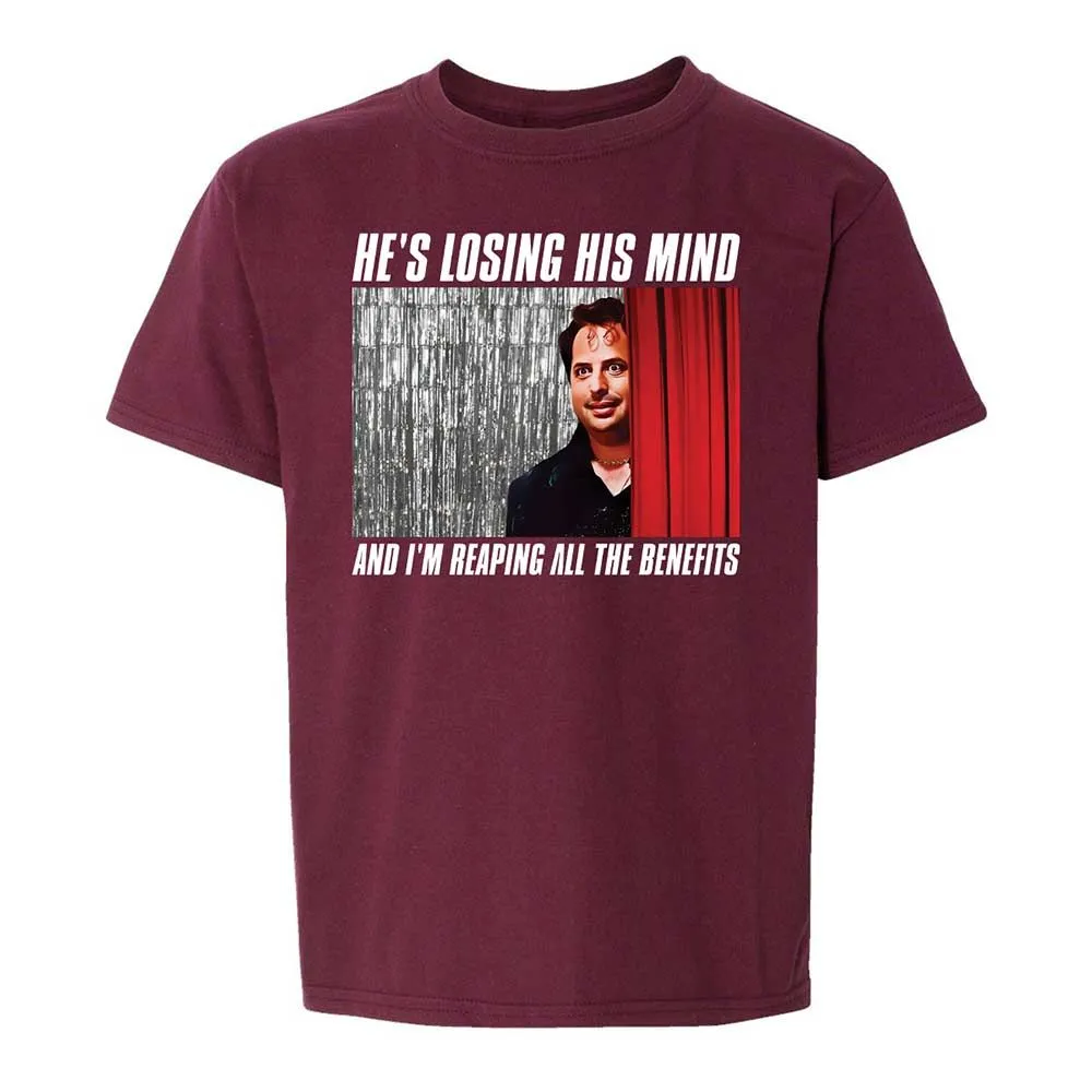Kids T-Shirt - Y34YX9LA - Maroon - 14