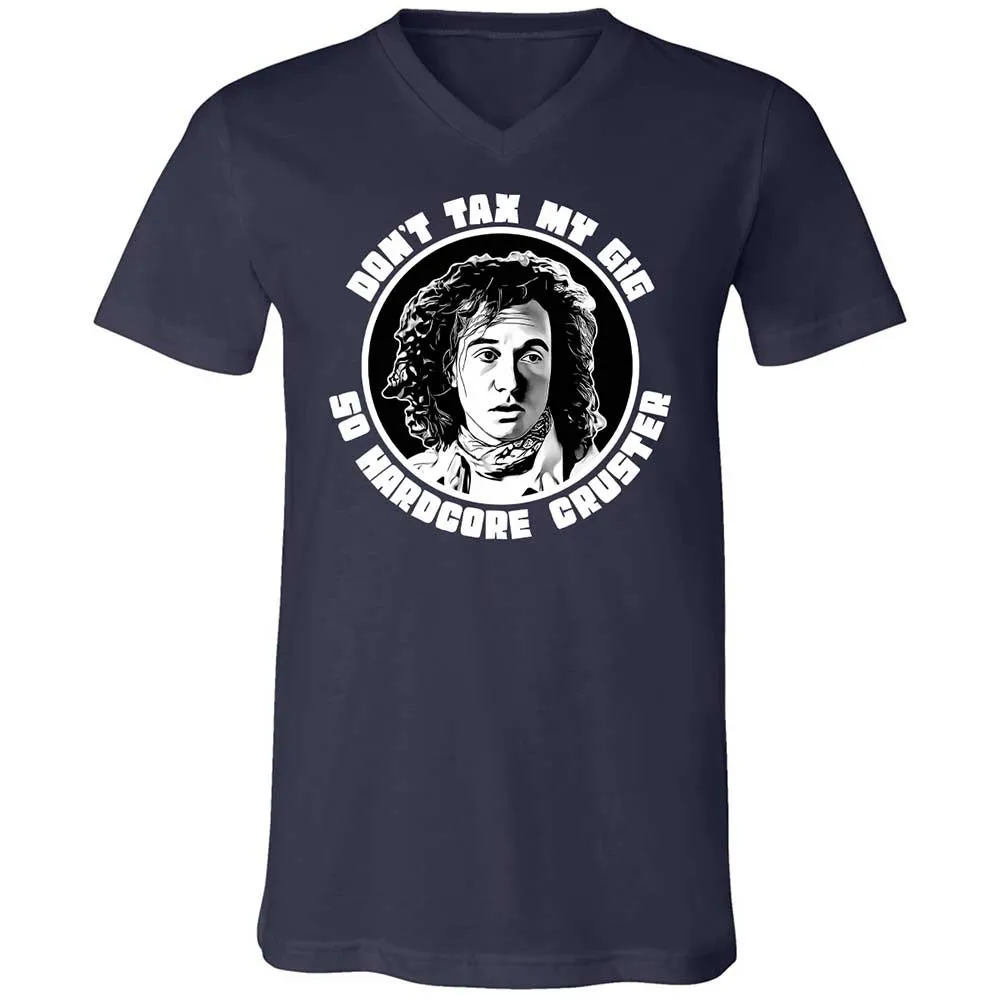 Unisex V-Neck T-Shirt - 5F8L6DXV - Navy - 2