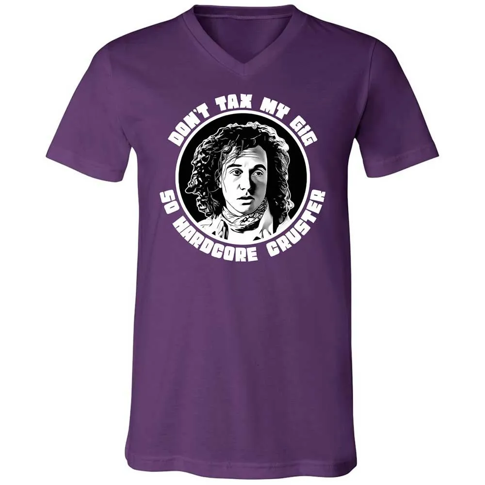 Unisex V-Neck T-Shirt - 5F8L6DXV - Team Purple - 10