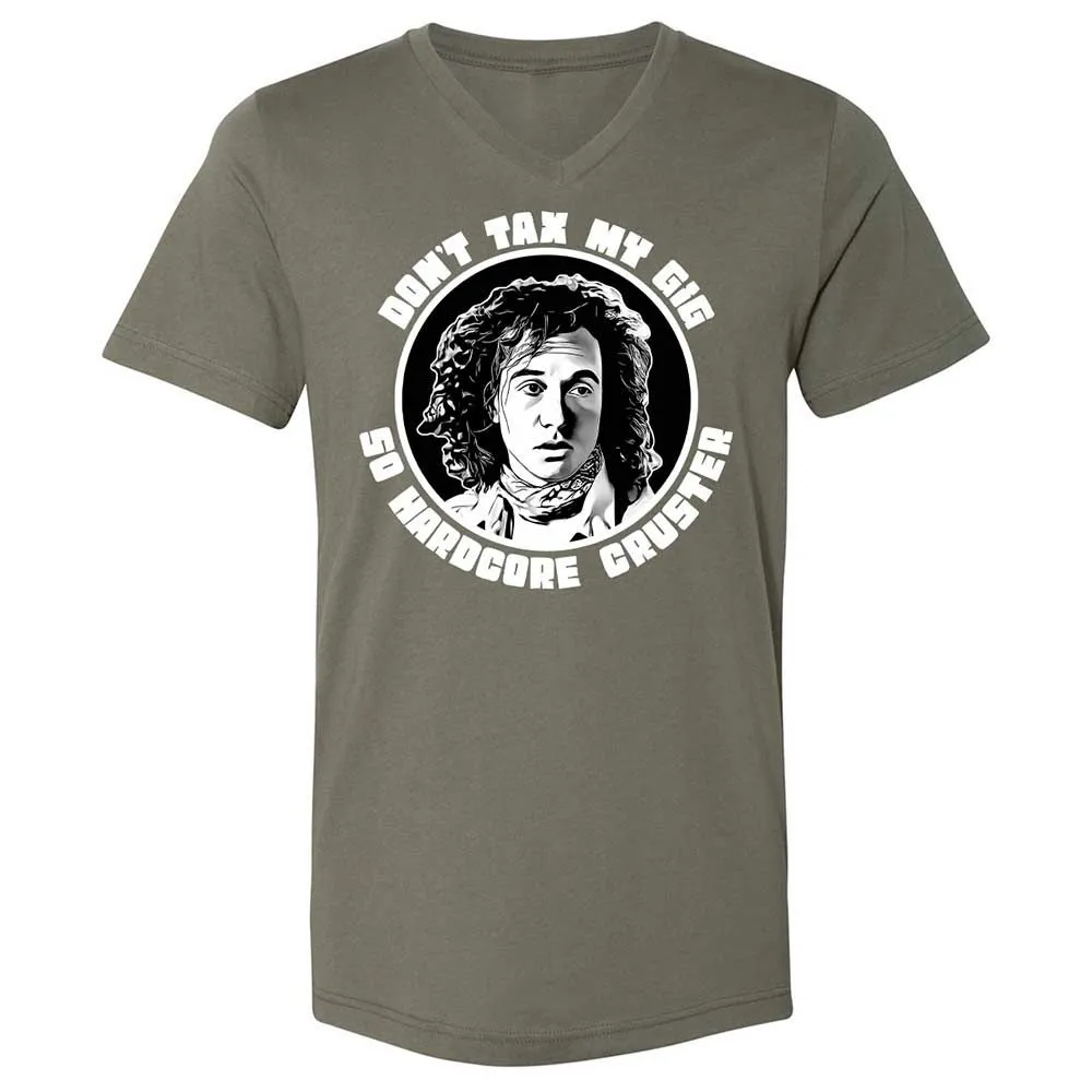 Unisex V-Neck T-Shirt - 5F8L6DXV - Military Green - 11
