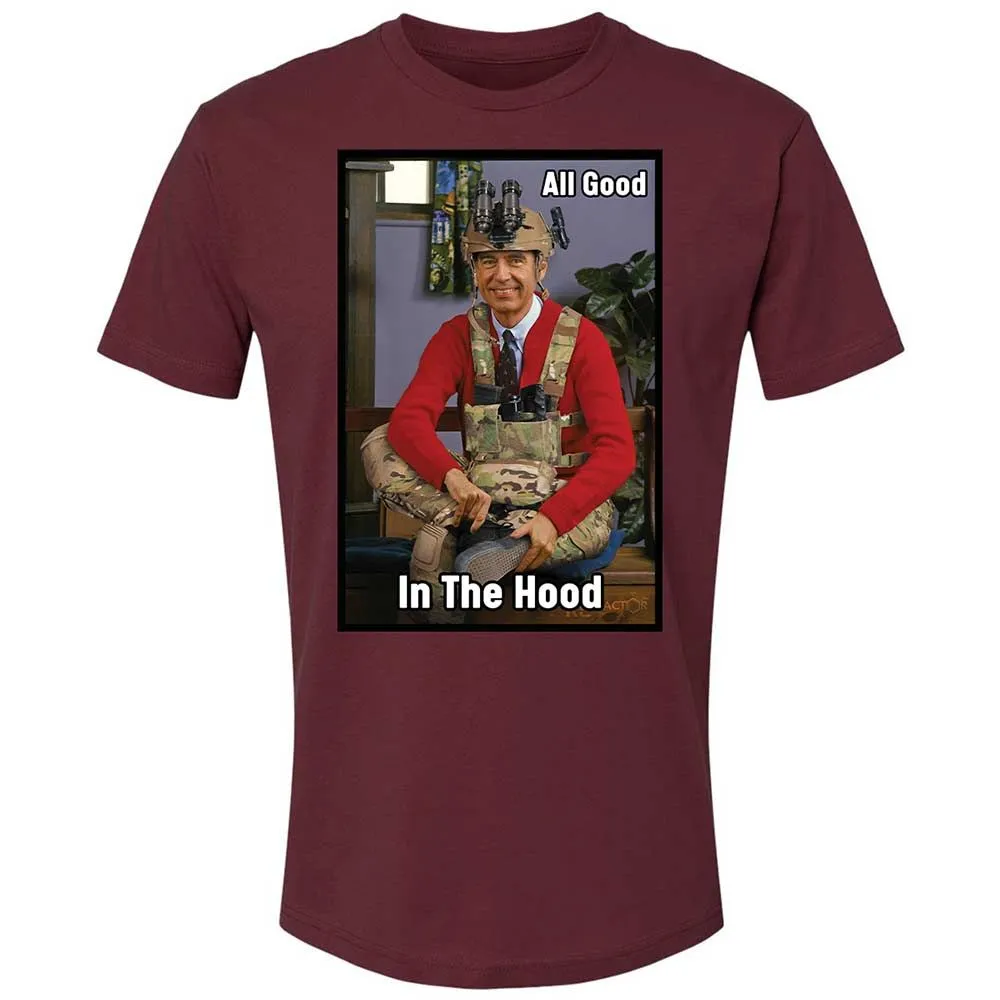 All Good In The Hood - Maroon - 10