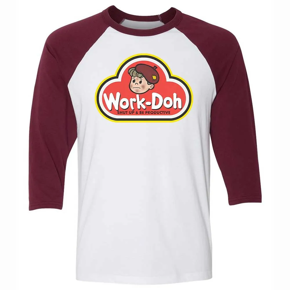Work-Doh - White/Maroon - 7