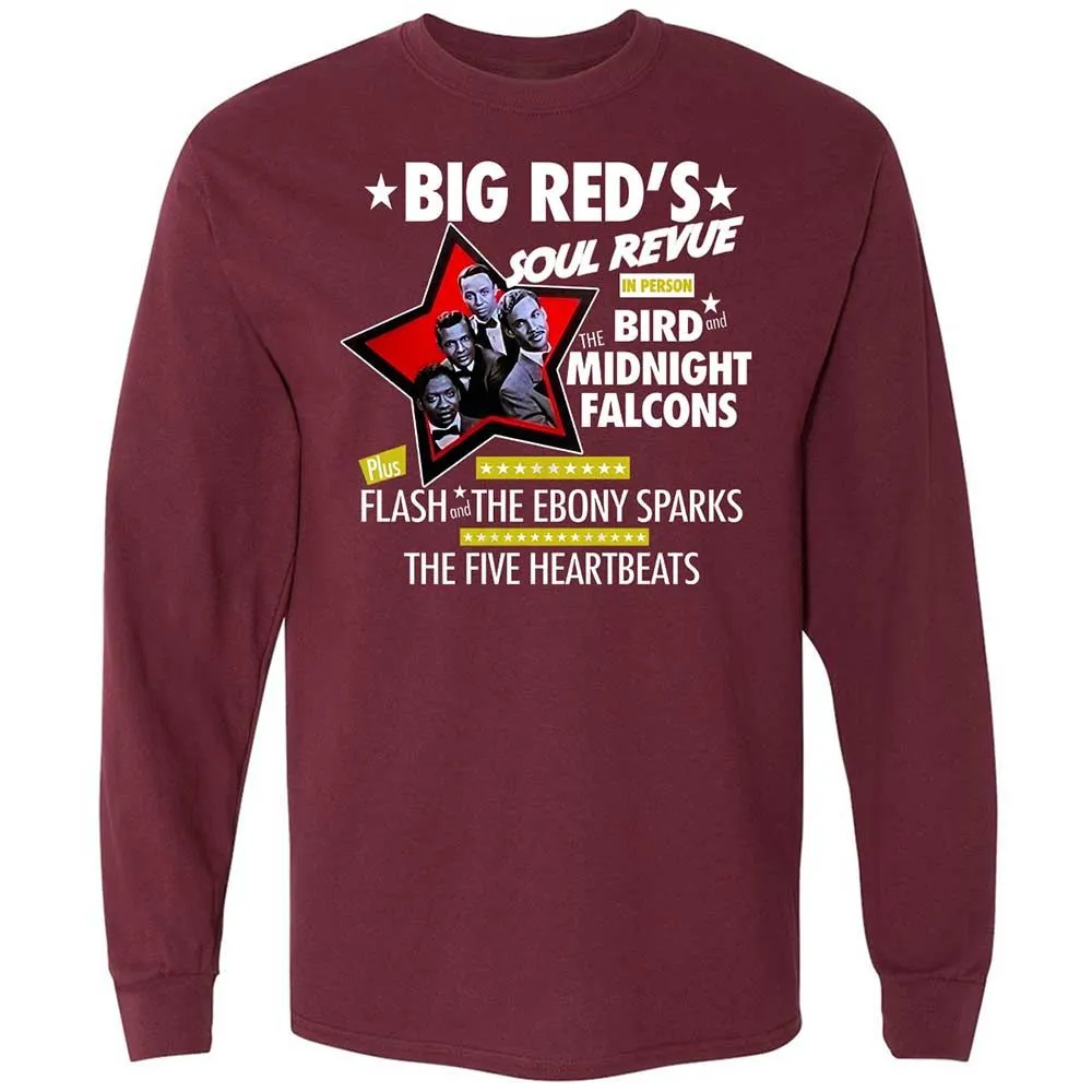 The Bird and Midnight Falcons - Maroon - 6