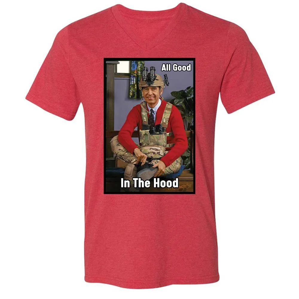 All Good In The Hood - Heather Red - 7
