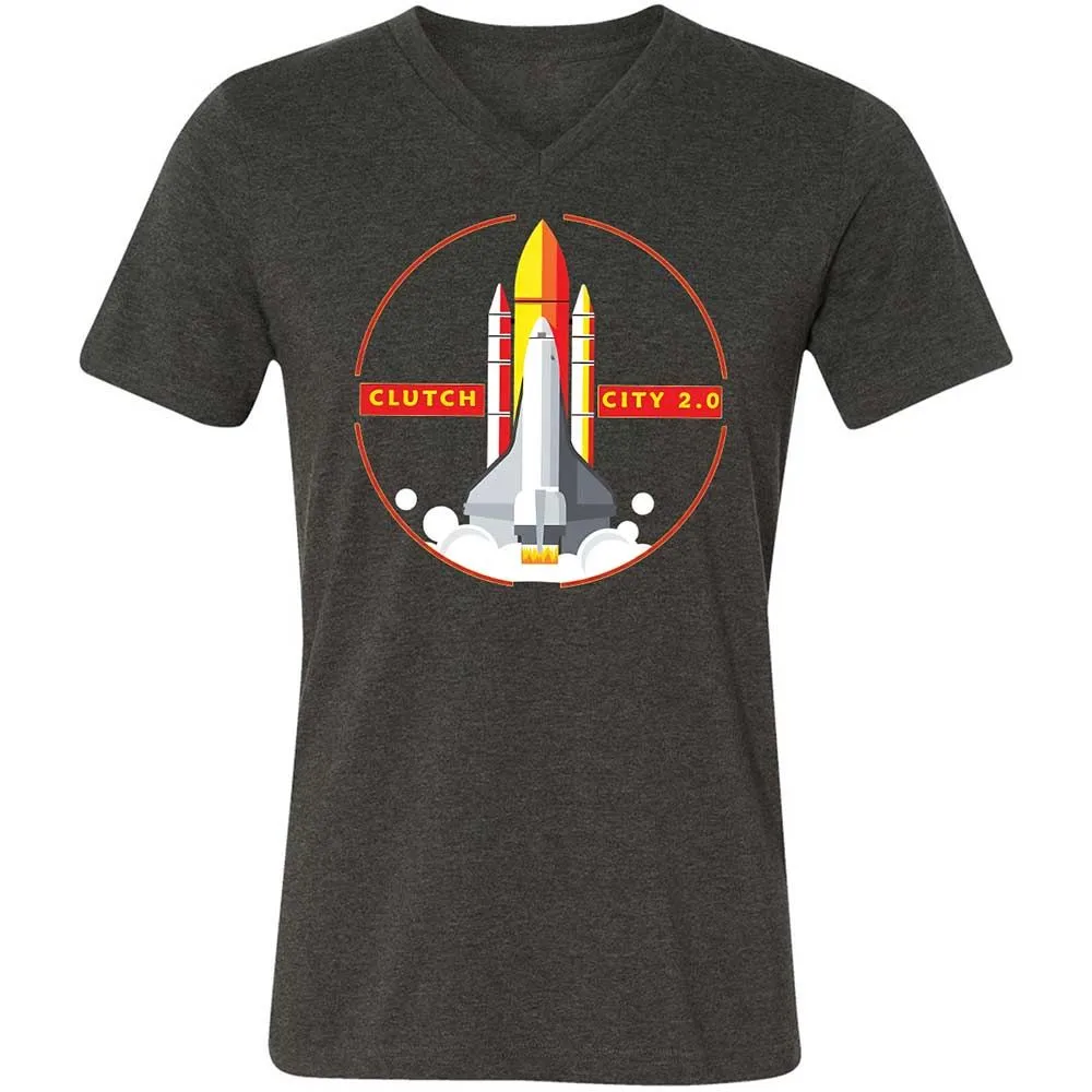 Clutch City - Dark Grey Heather - 9