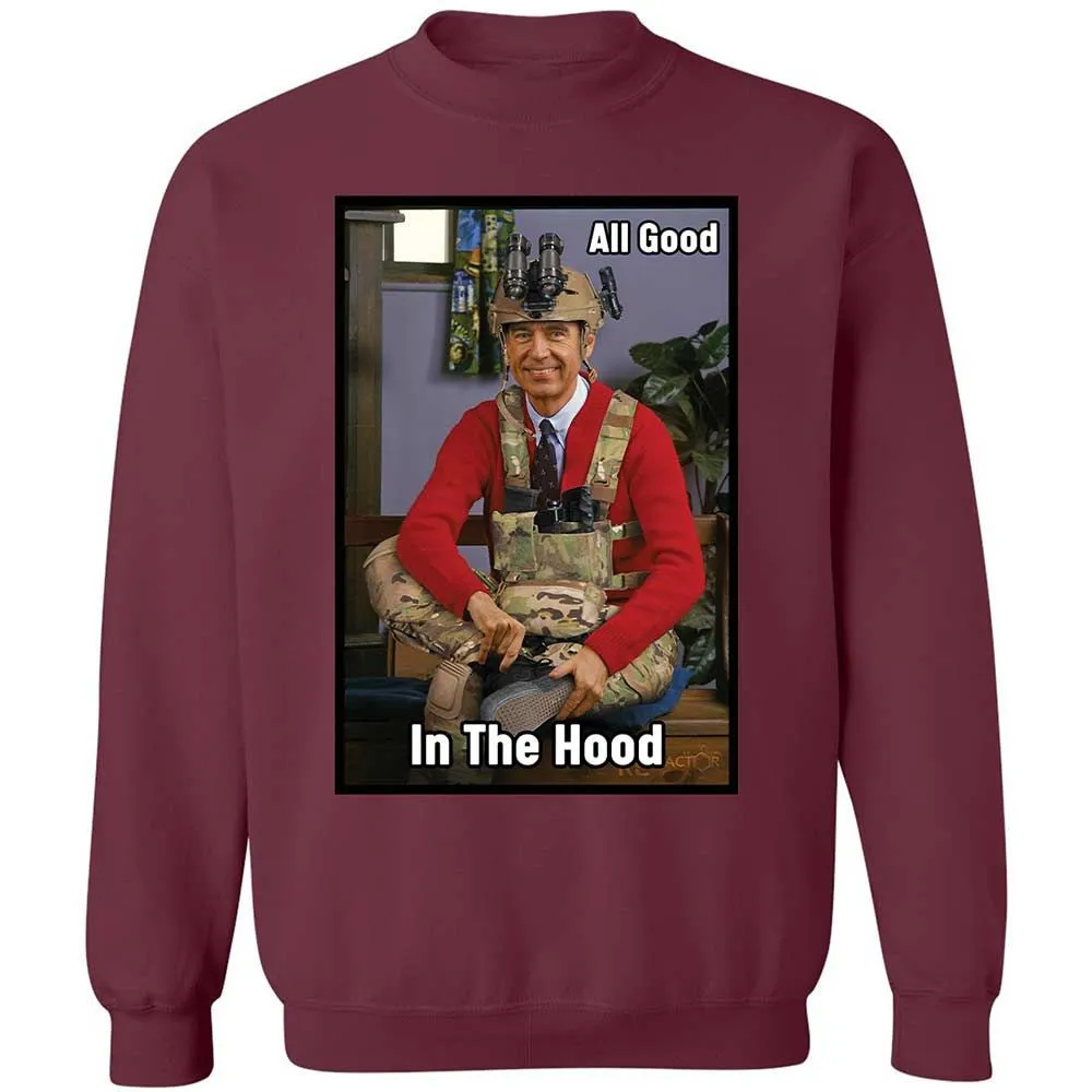 All Good In The Hood - Maroon - 8