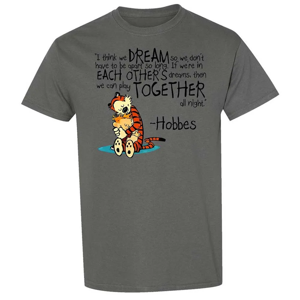 Calvin Hobbes Dreams - Charcoal - 17
