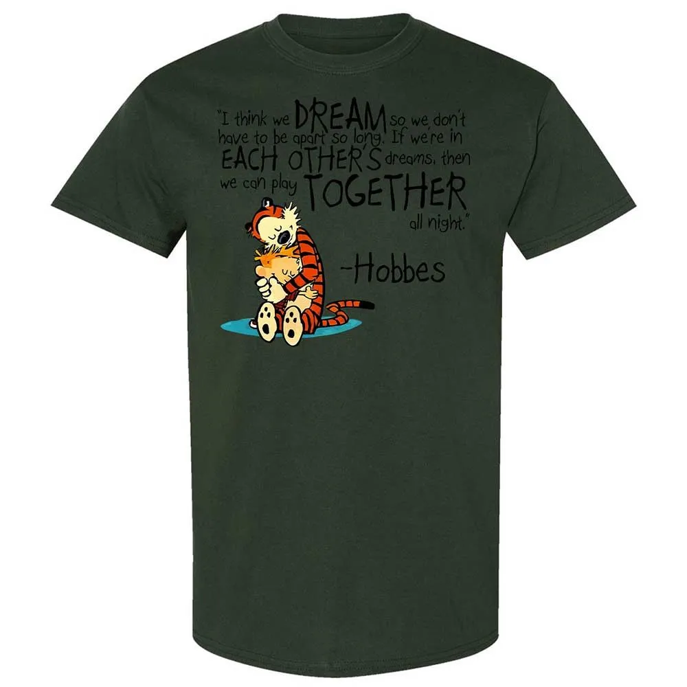 Calvin Hobbes Dreams - Forest Green - 18