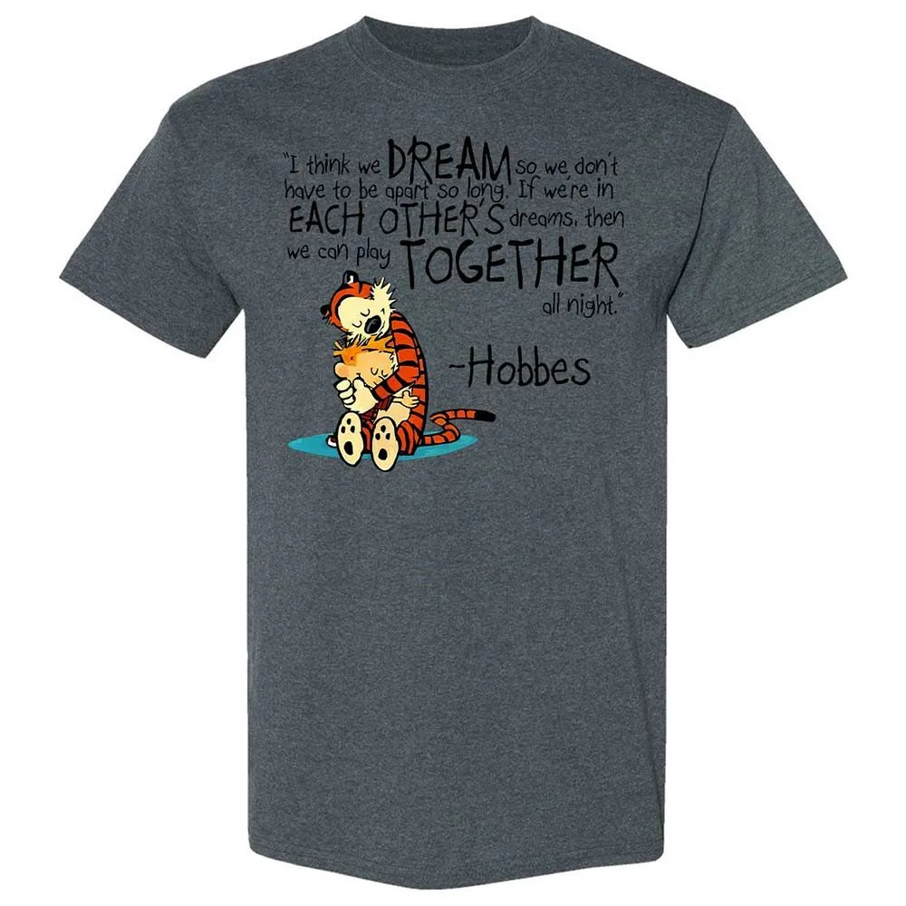 Calvin Hobbes Dreams - Dark Heather - 19