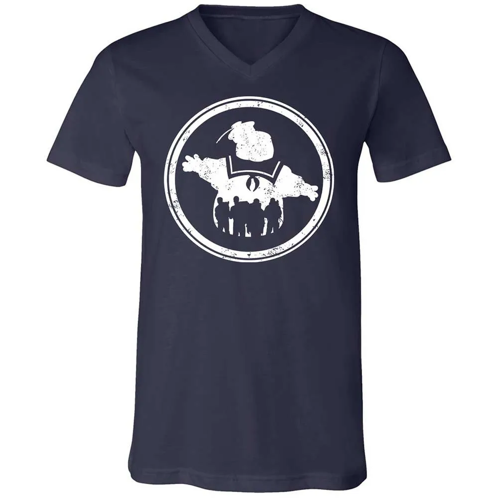 Unisex V-Neck T-Shirt - ZSSHZ8MB - Navy - 2