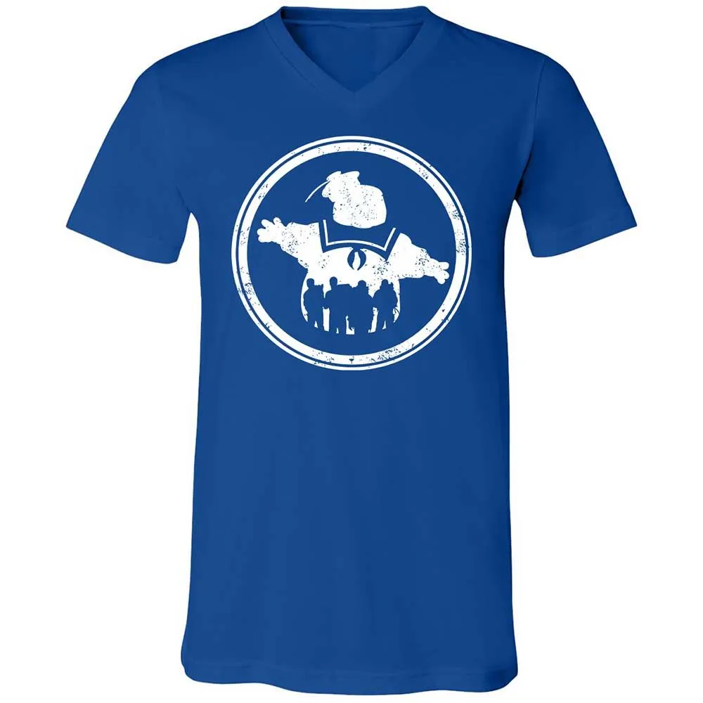 Unisex V-Neck T-Shirt - ZSSHZ8MB - True Royal - 4