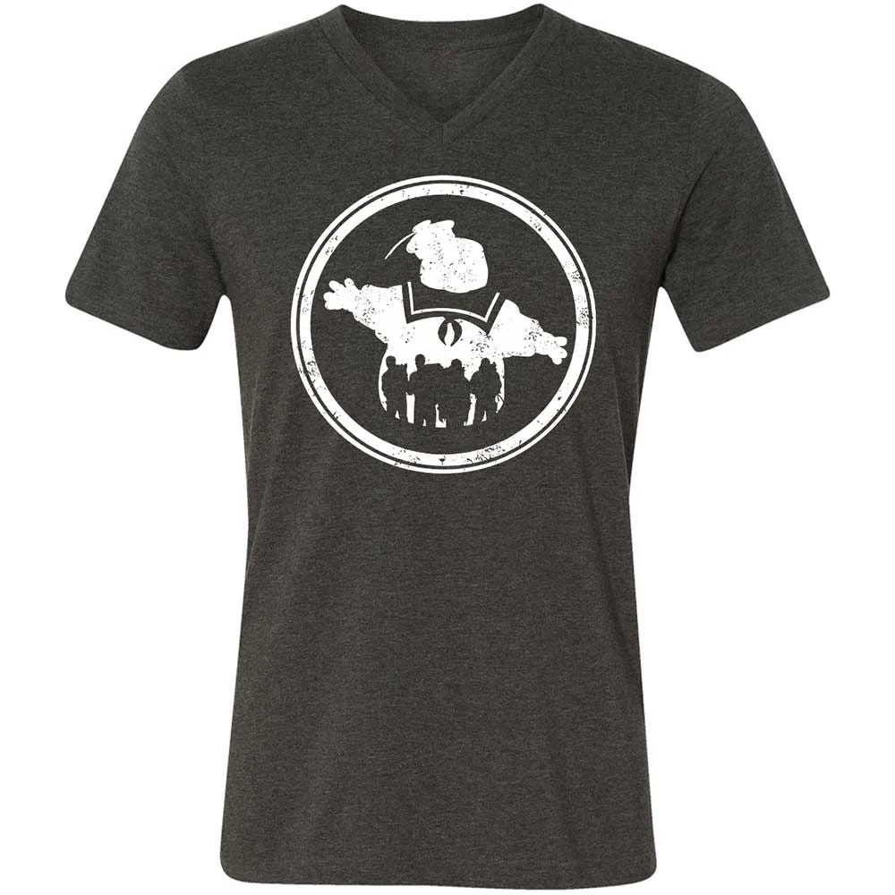 Unisex V-Neck T-Shirt - ZSSHZ8MB - Dark Grey Heather - 9