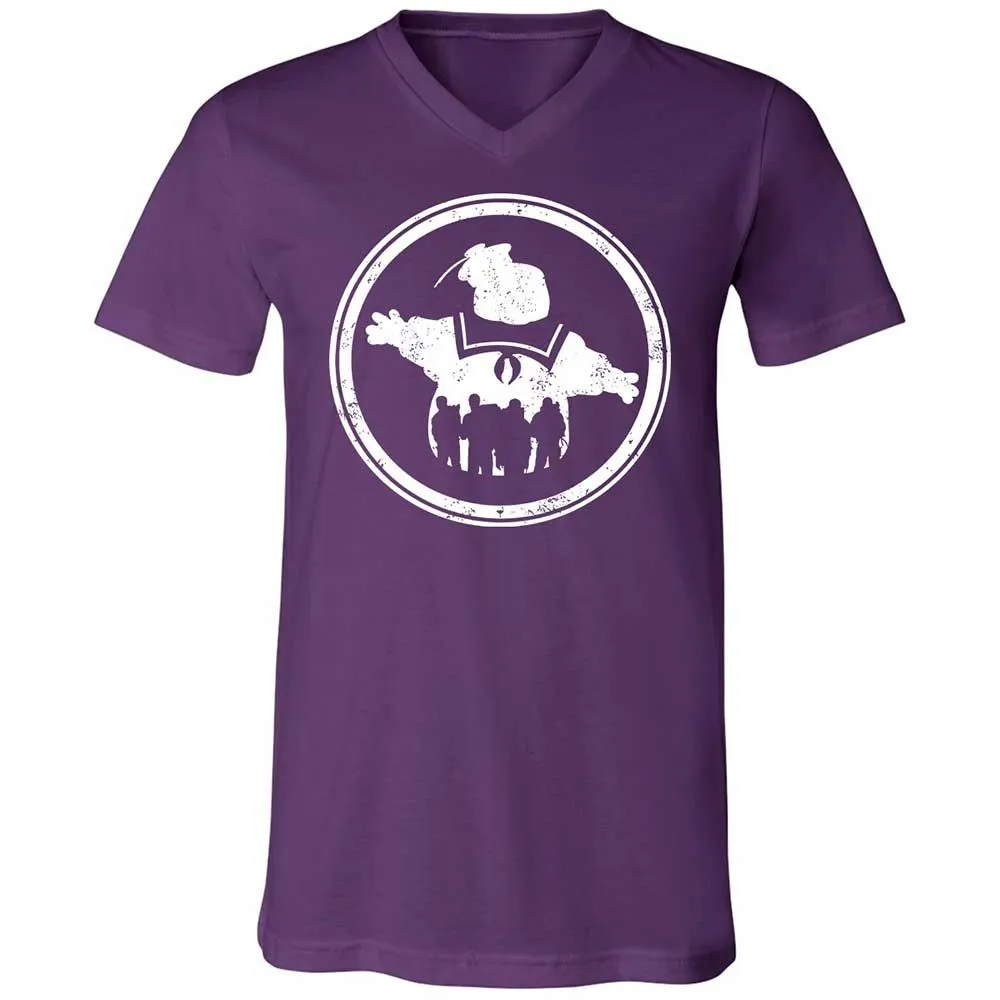 Unisex V-Neck T-Shirt - ZSSHZ8MB - Team Purple - 10