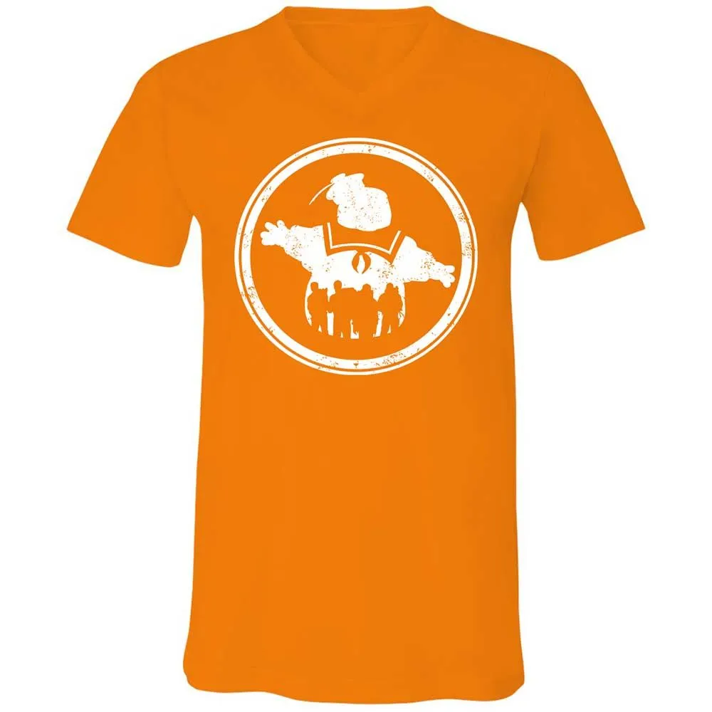 Unisex V-Neck T-Shirt - ZSSHZ8MB - Orange - 12