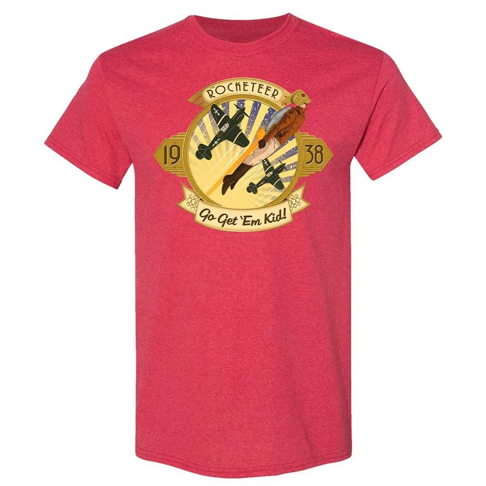 Go Get 'Em Kid - Heather Red - 9