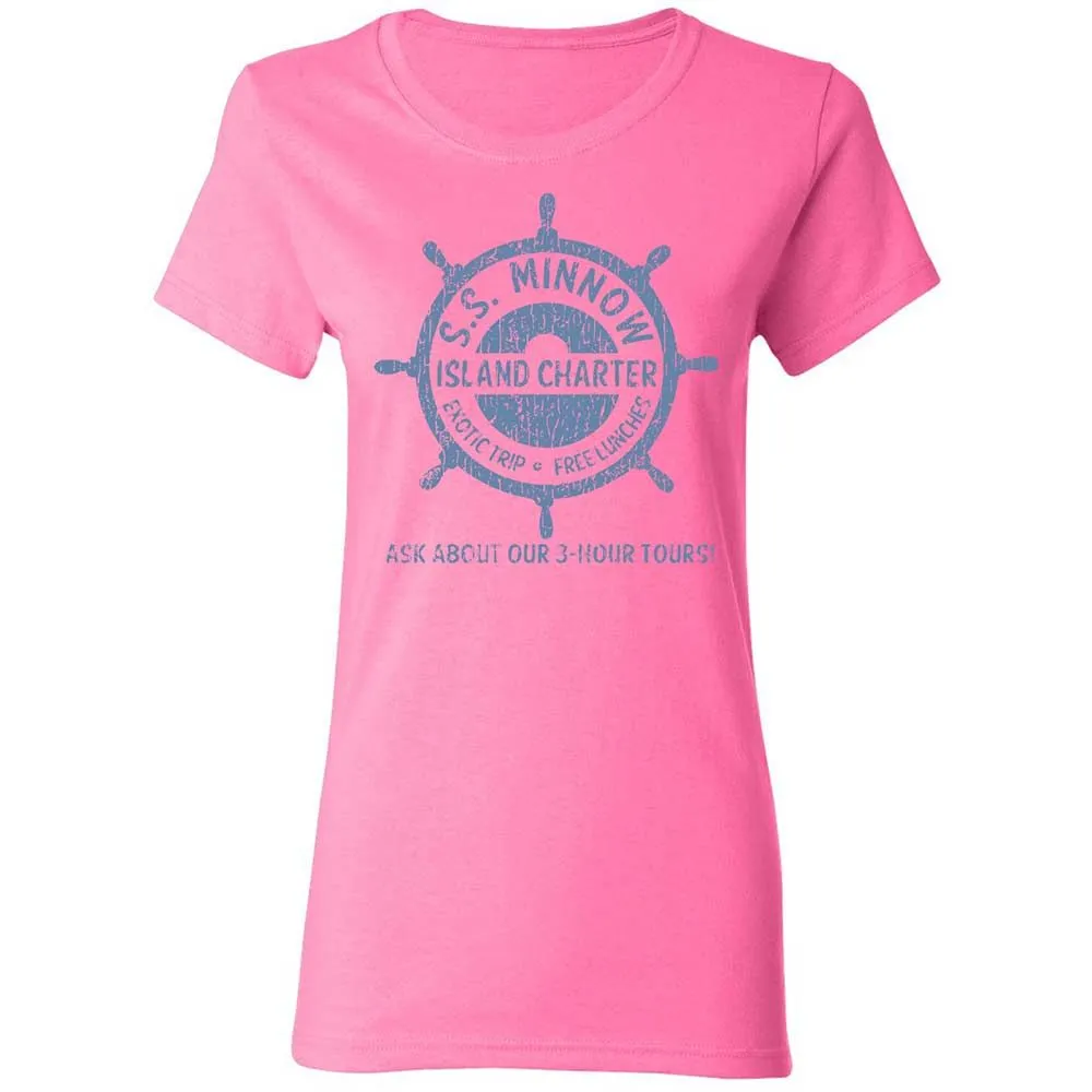 Women's T-Shirt - NWV5GF6Z - Azalea - 4