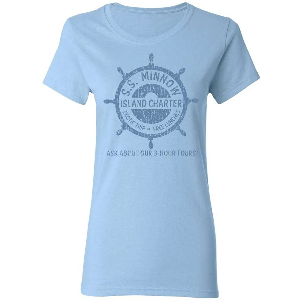 Women's T-Shirt - NWV5GF6Z - Light Blue - 6