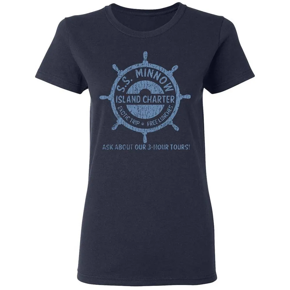 Women's T-Shirt - NWV5GF6Z - Navy - 14