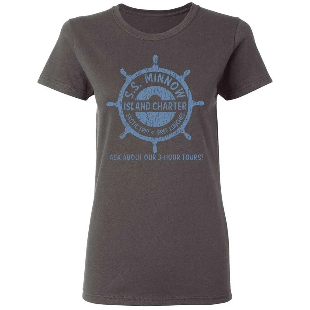 Women's T-Shirt - NWV5GF6Z - Charcoal - 15