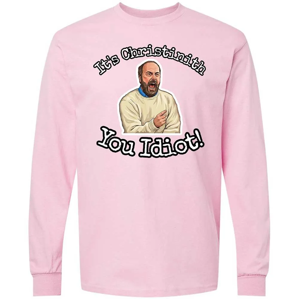 Long Sleeve T-Shirt - ZKHXQHDY - Light Pink - 16