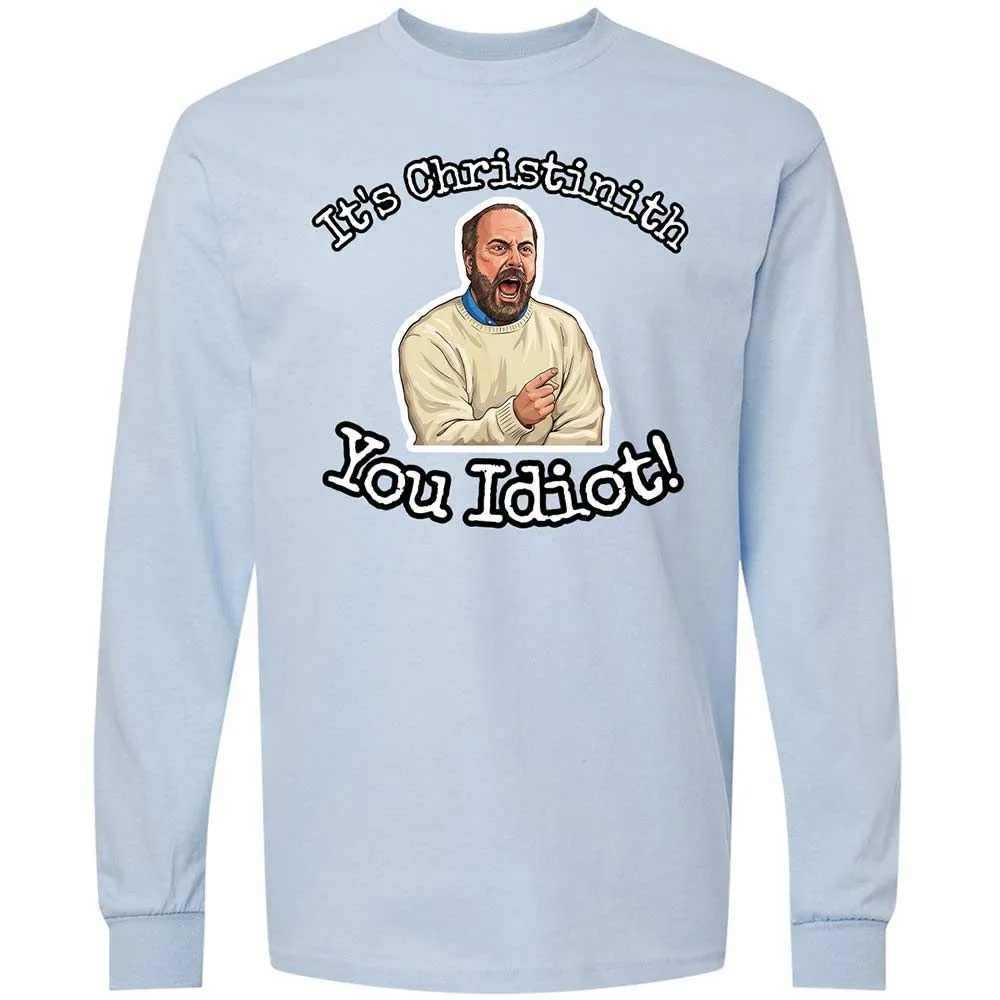 Long Sleeve T-Shirt - ZKHXQHDY - Light Blue - 18