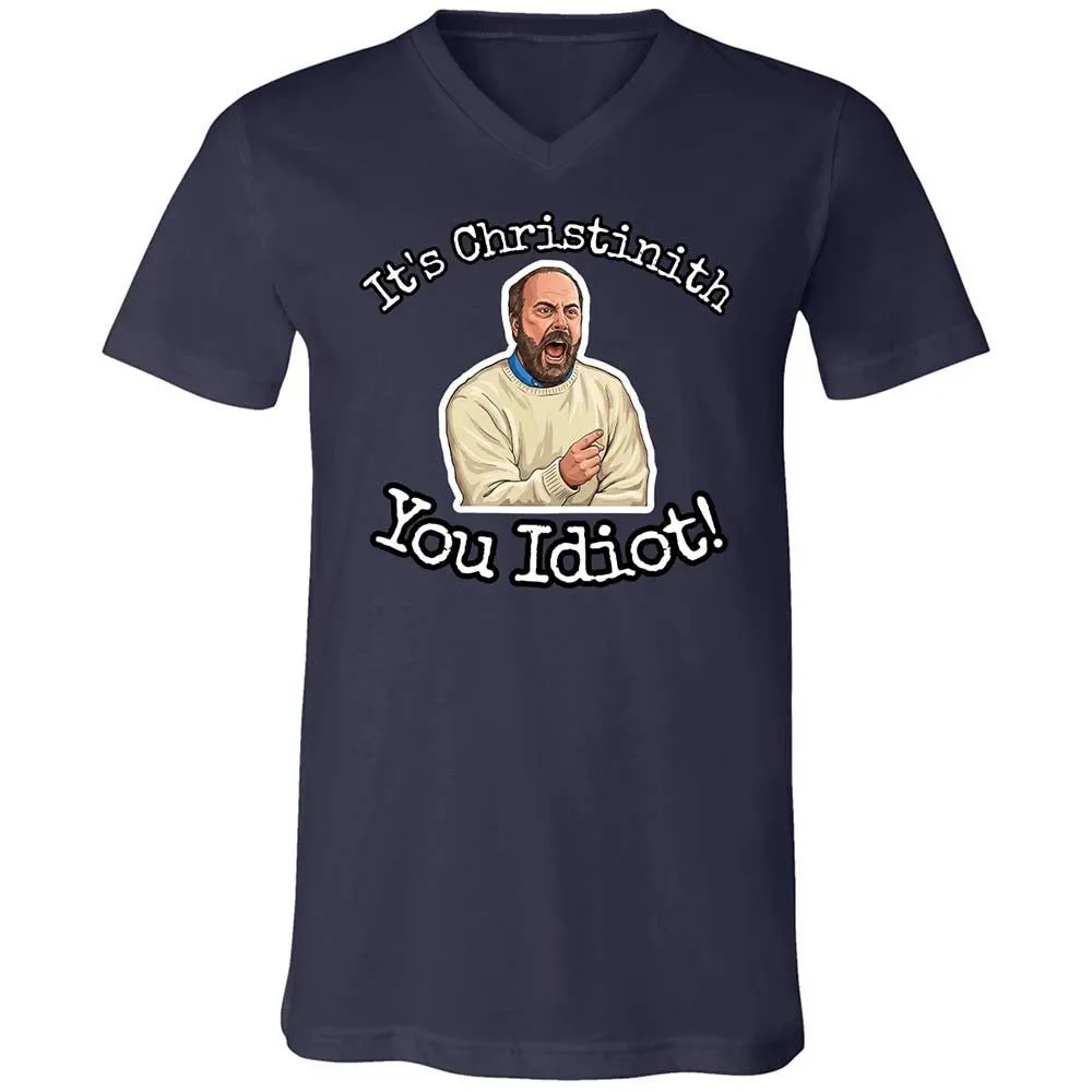 Unisex V-Neck T-Shirt - PCEX46X2 - Navy - 2