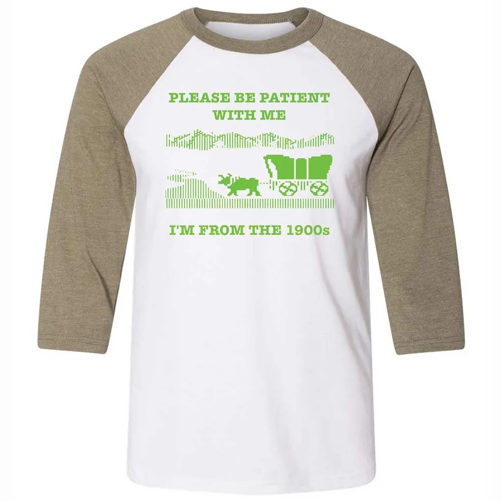 I'm from the 1900s - White/Heather Olive - 4