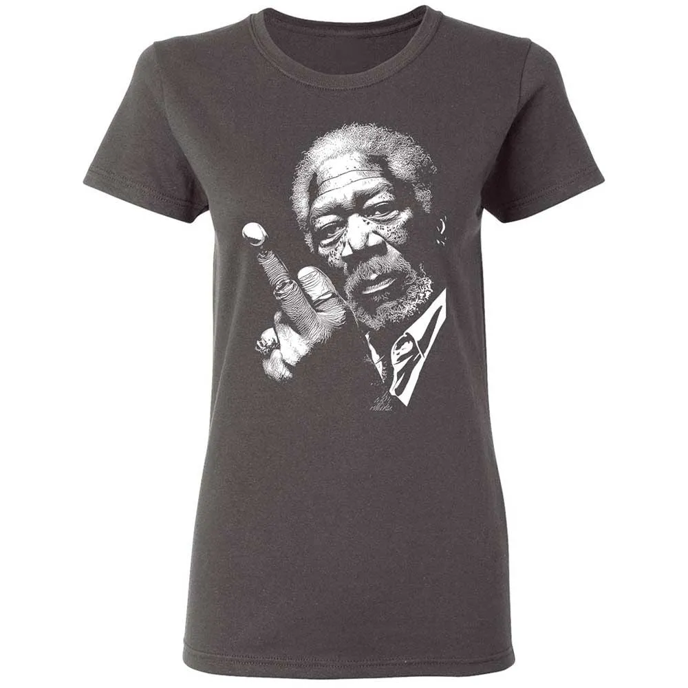 Morgan Freeman middle finger - Charcoal - 4