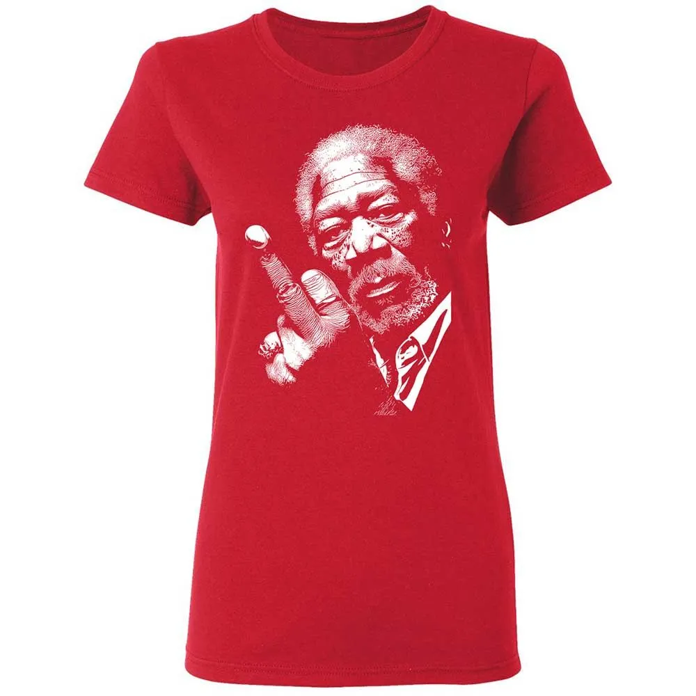Morgan Freeman middle finger - Red - 9