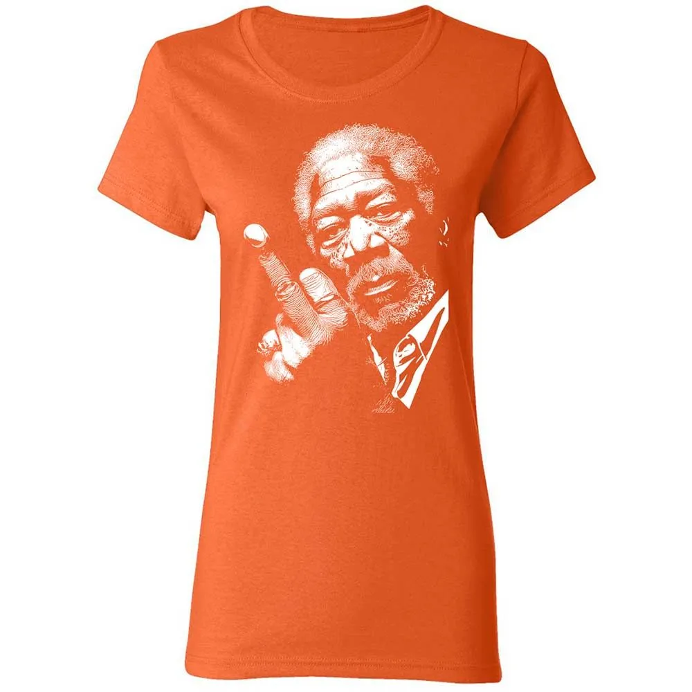 Morgan Freeman middle finger - Orange - 12
