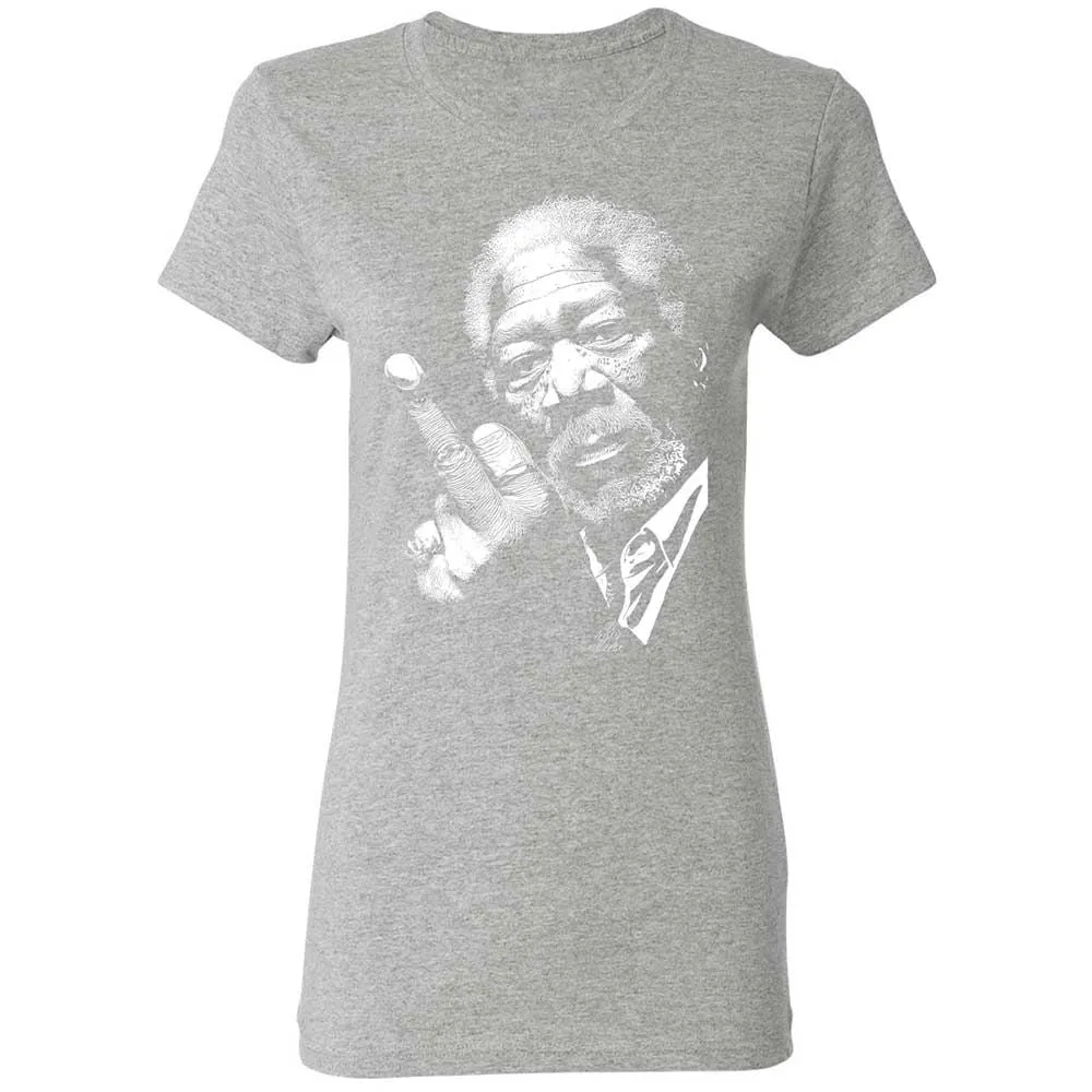 Morgan Freeman middle finger - Sport Grey - 14