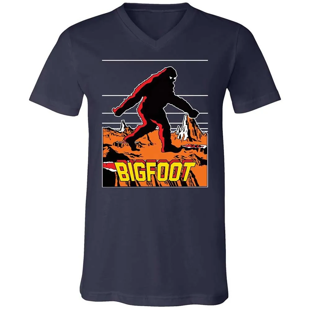 Unisex V-Neck T-Shirt - V5MMYFWM - Navy - 2