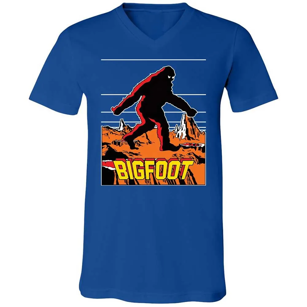 Unisex V-Neck T-Shirt - V5MMYFWM - True Royal - 4