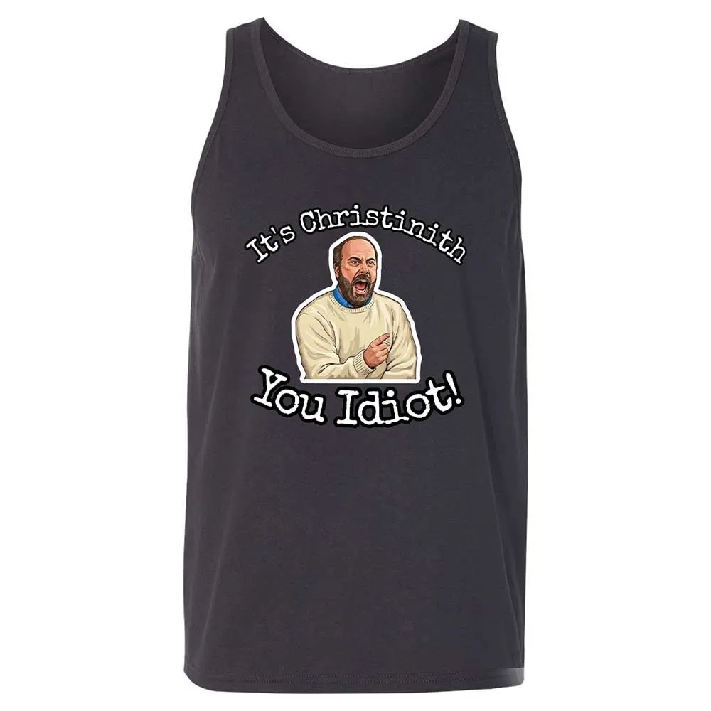 Unisex Jersey Tank - KNPQCPKR - Dark Grey - 4