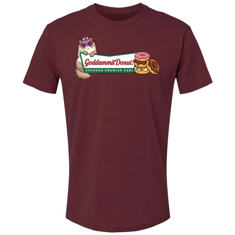 Goddammit Donut - Maroon - 19