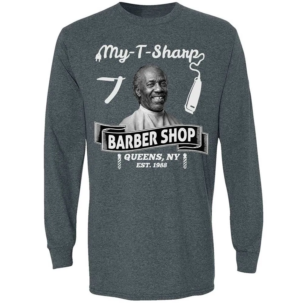 Long Sleeve T-Shirt - 2LH27GJD - Dark Heather - 5