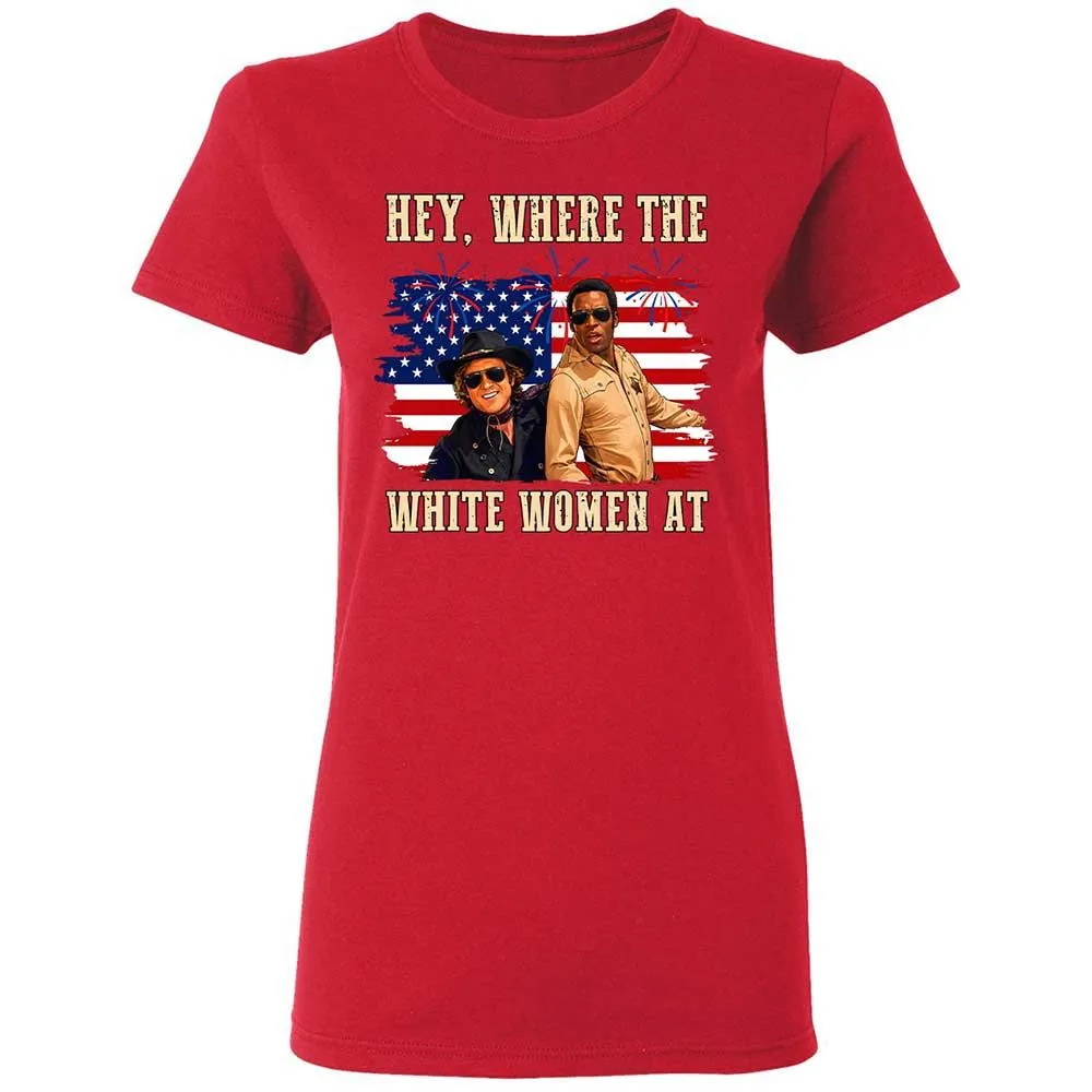 Hey Where The White At - Red - 9