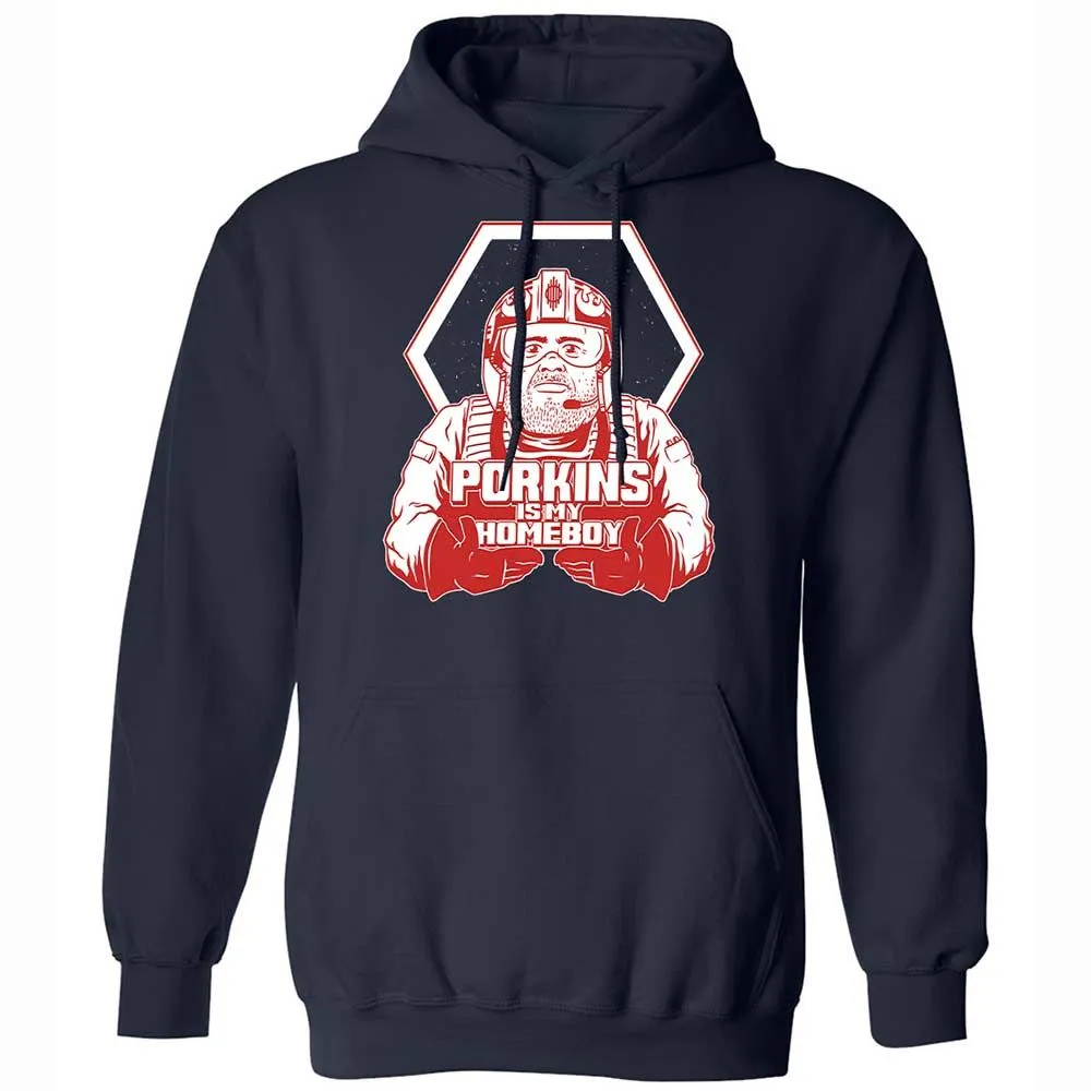 Porkins Is My Homeboy - Navy - 2