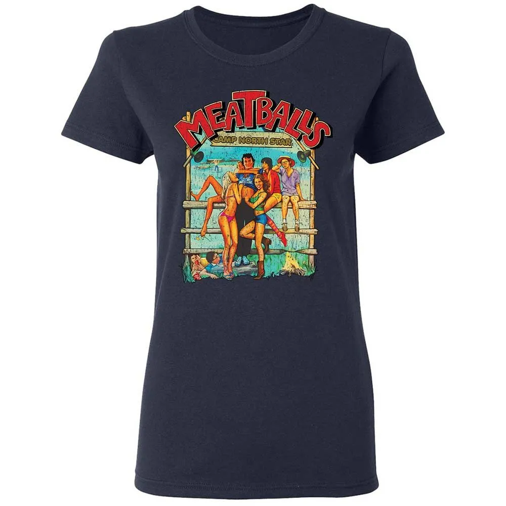 Women's T-Shirt - TPM2NRZ4 - Navy - 14
