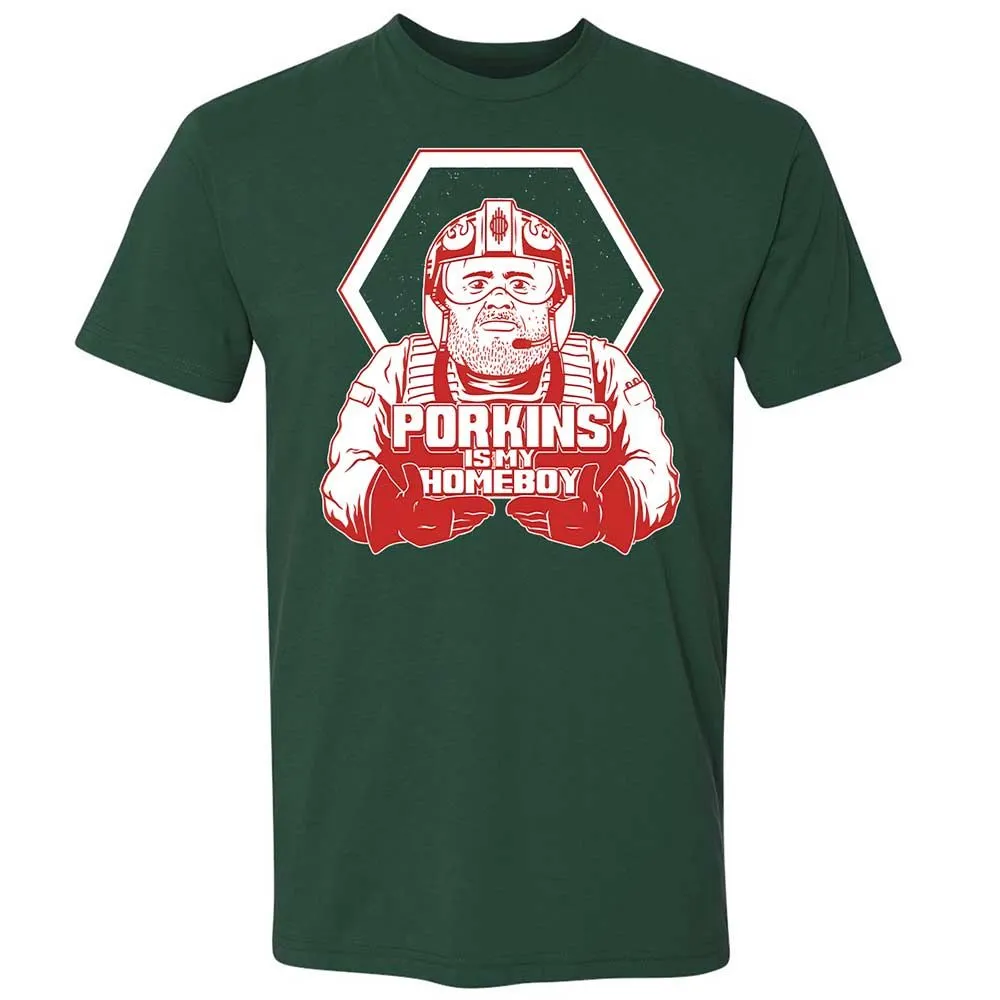 Porkins Is My Homeboy - Forest Green - 3