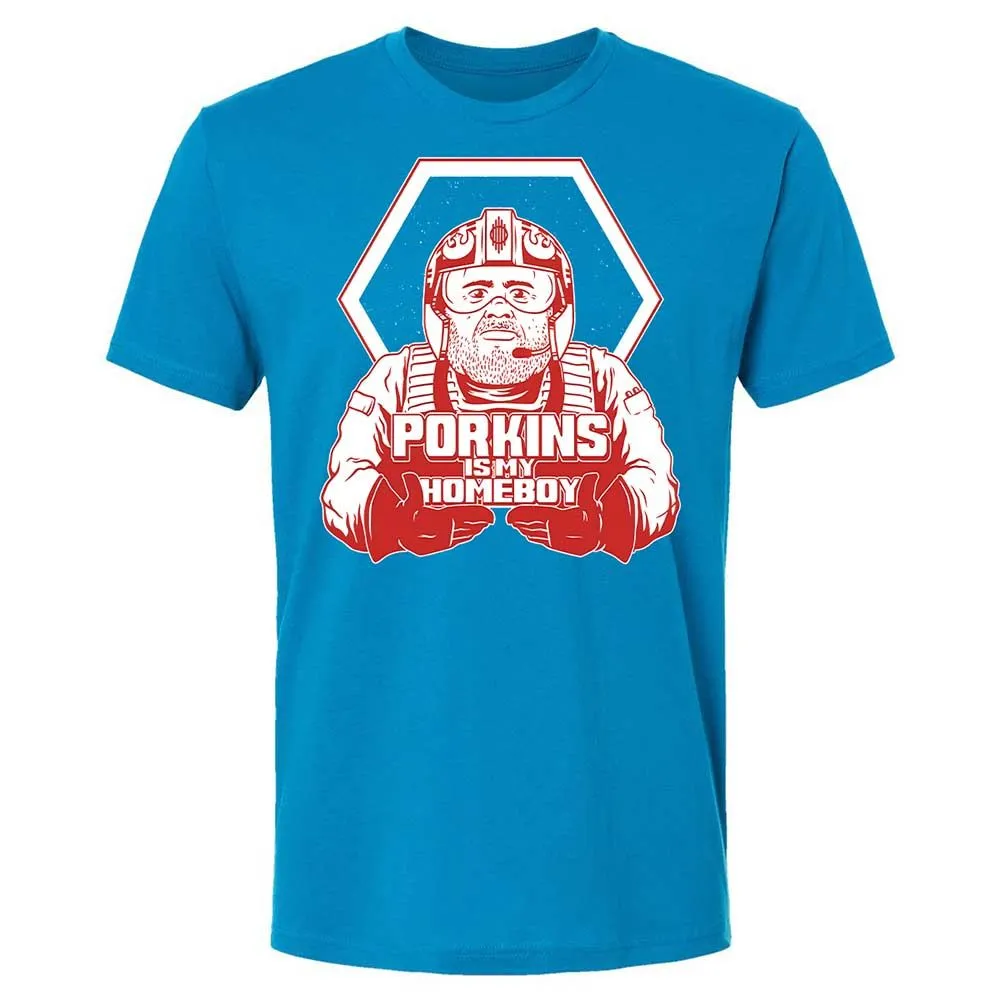 Porkins Is My Homeboy - Turquoise - 15