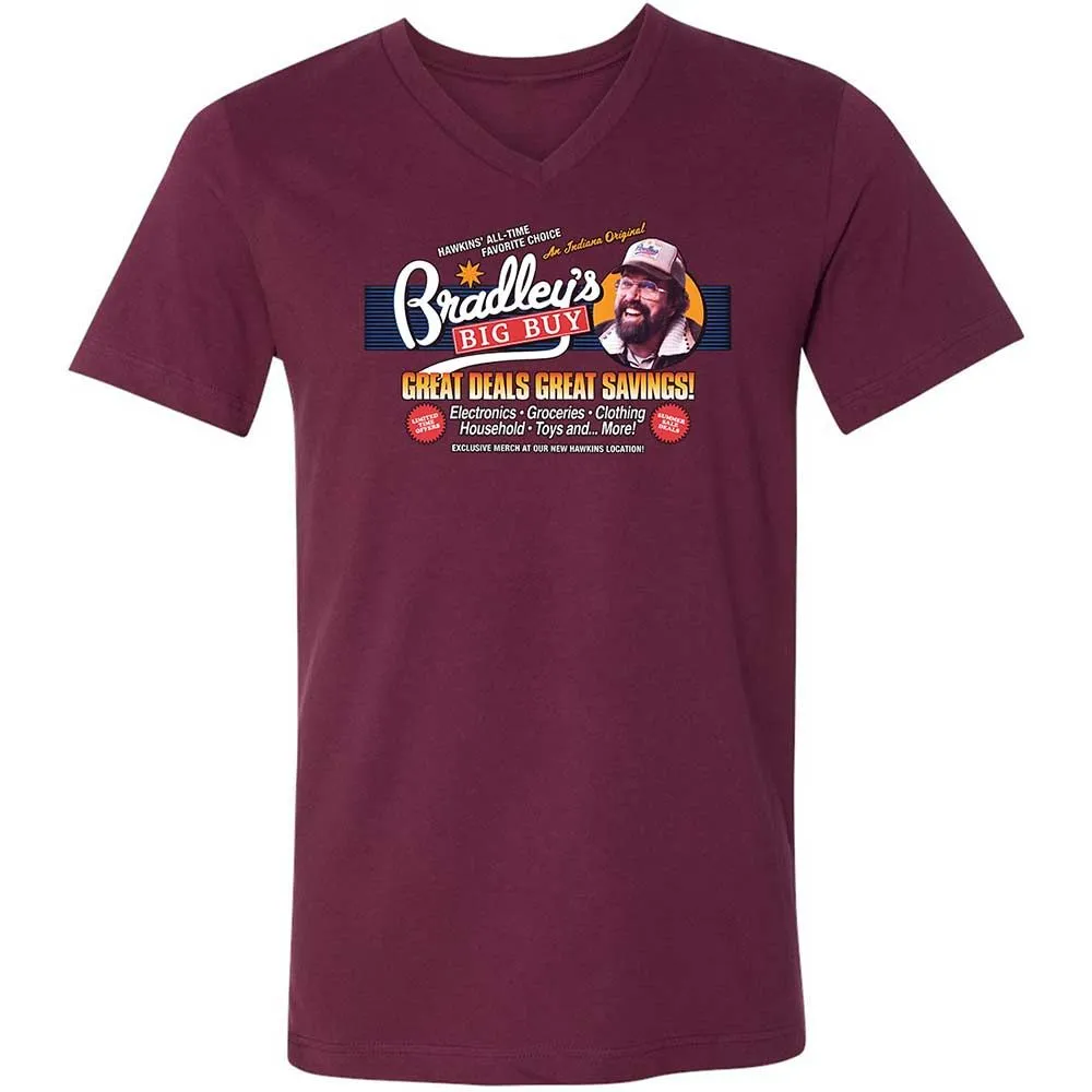 Bradley's Big Buy - Maroon - 8