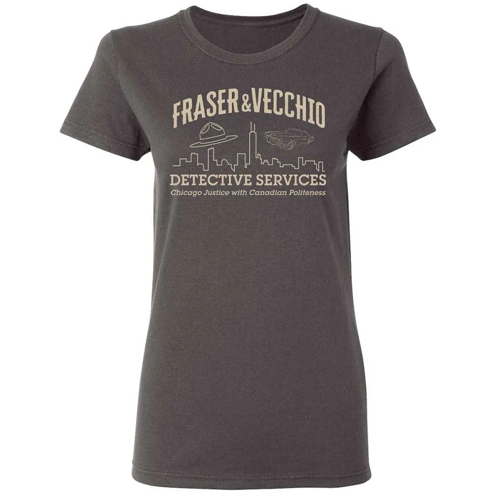 Women's T-Shirt - C35VL5RK - Charcoal - 4