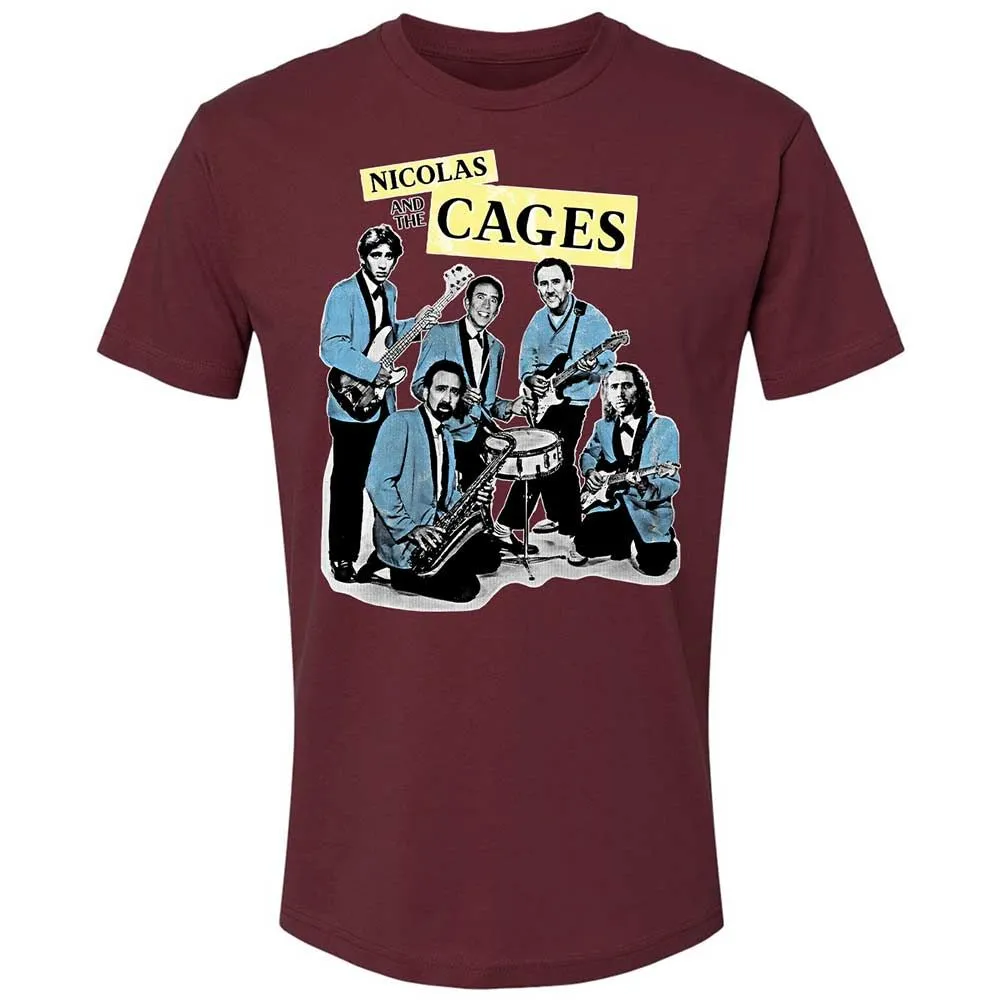 Nicolas and the Cages - Maroon - 19