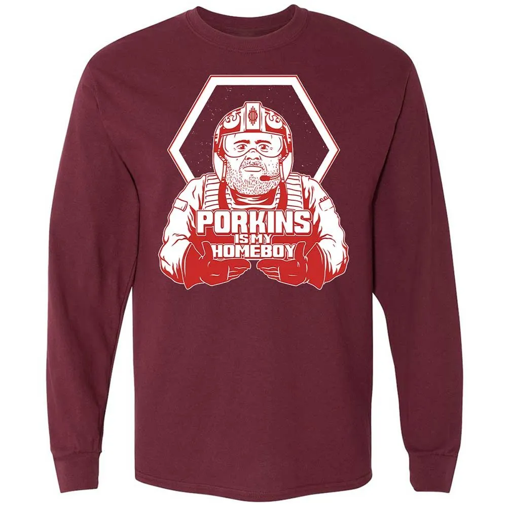 Porkins Is My Homeboy - Maroon - 6