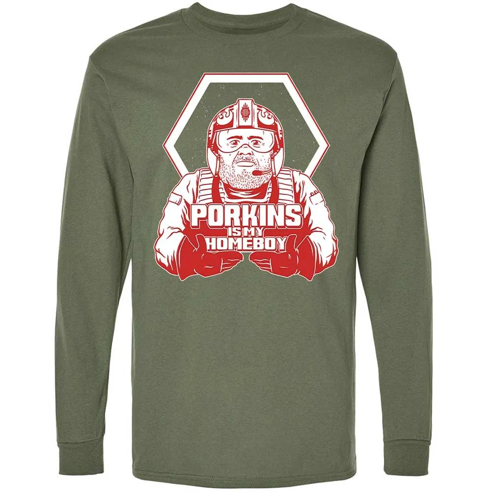 Porkins Is My Homeboy - Military Green - 9