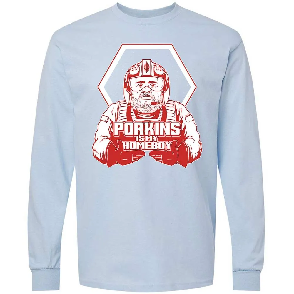 Porkins Is My Homeboy - Light Blue - 18