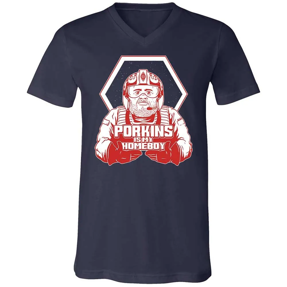 Porkins Is My Homeboy - Navy - 2