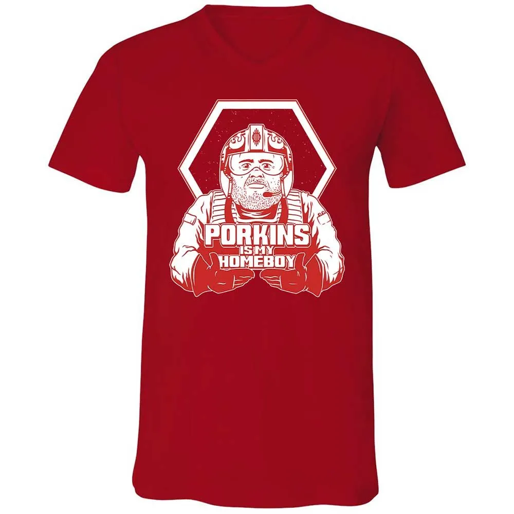 Porkins Is My Homeboy - Red - 6