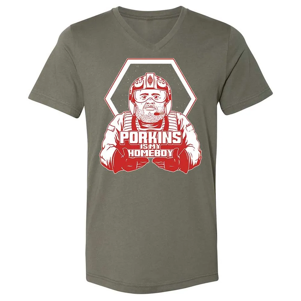 Porkins Is My Homeboy - Military Green - 11
